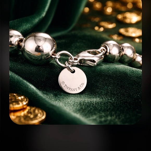 Tiffany & Co. Silver Bead Bracelet - Picture 4 of 6